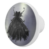 ゴシック様式の妖精の黒衣 | バンピーゴシックグラムシェン セラミックノブ (右)