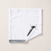 ゴシック様式の妖精の黒衣 | バンピーゴシックグラムシェン バスタオルセット (ウォッシュタオル)