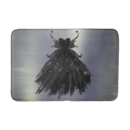 ゴシック様式の妖精の黒衣 | バンピーゴシックグラムシェン バスマット