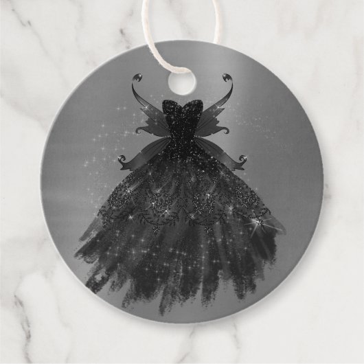 ゴシック様式の妖精の黒衣 | バンピーゴシックグラムシェン フェイバータグ (正面)