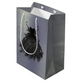 ゴシック様式の妖精の黒衣 | バンピーゴシックグラムシェン ミディアムペーパーバッグ