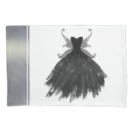 ゴシック様式の妖精の黒衣 | バンピーゴシックグラムシェン 枕カバー