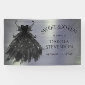 ゴシック様式の妖精の黒衣 | バンピーゴシックグラムシェン 横断幕 (横)