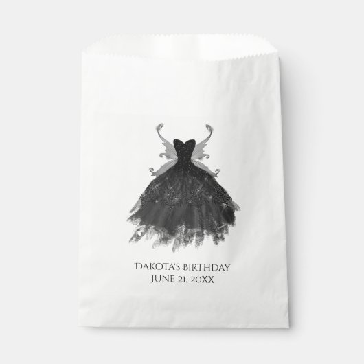 ゴシック様式の妖精の黒衣 | バンピーゴシックサンキュー フェイバーバッグ (正面)