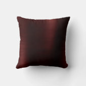 ゴシック様式の妖精クリムゾンガウン | 深いラディアントレッドシェーン クッション (裏面)