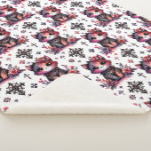 ゴシック様式の子猫 シェルパブランケット (3/4)