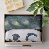 ゴシック様式の孔雀の切り離 薄葉紙 (ギフト)