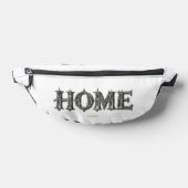 ゴシック様式の寺院建築のウエストポーチ 「HOME」 ファニーパック (レイダウン)