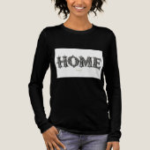 ゴシック様式の寺院建築のロングTシャツ HOME トライブレンドＴシャツ (正面)