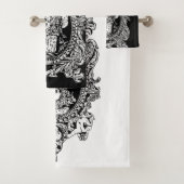 ゴシック様式の少女 バスタオルセット (インサイチュ)