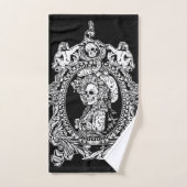 ゴシック様式の少女 バスタオルセット (ハンドタオル)