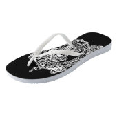 ゴシック様式の少女 ビーチサンダル (アングル)