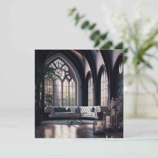 ゴシック様式の居間 カード (スタンド正面)