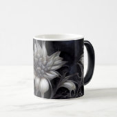 ゴシック様式の庭の花を作成する モーフィングマグカップ (正面右)