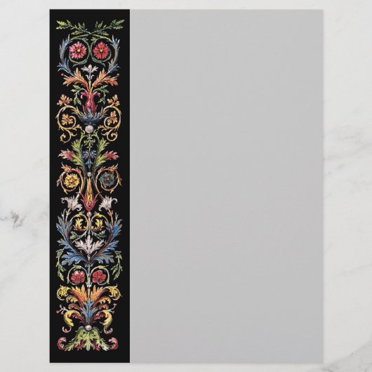 ゴシック様式の彩色画集 フライヤー (正面)