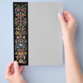 ゴシック様式の彩色画集 フライヤー (手)