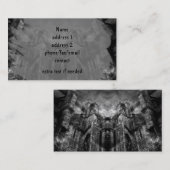 ゴシック様式の忘れられない大聖堂の錯覚 名刺 (正面/裏面)