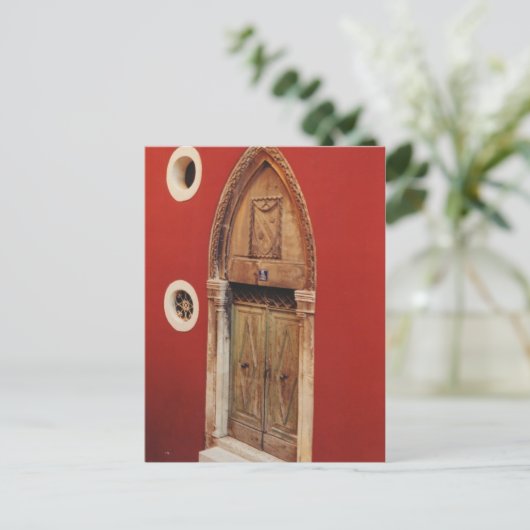ゴシック様式の扉 ポストカード (スタンド正面)