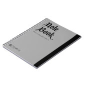 ゴシック様式の手帳 ノートブック (左側)