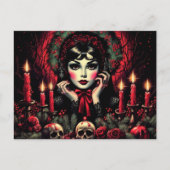 ゴシック様式の挨拶 ポストカード (正面)