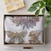 ゴシック様式の月とスチームパンク1アートのデコページ 薄葉紙 (ギフト)