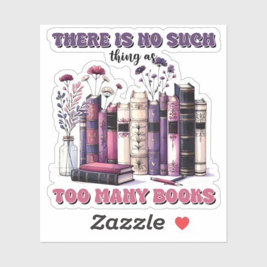 ゴシック様式の本が多すぎるほどのものはない シール (シート)