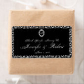 ゴシック様式の枠モノグラム水瓶 ラベル (インサイチュ)