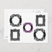 ゴシック様式の枠 ポストカード (正面/裏面)