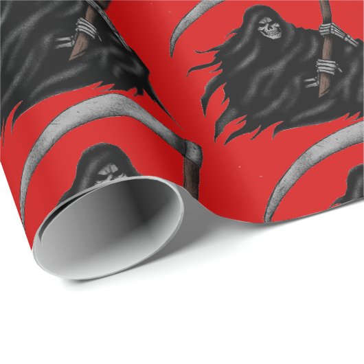 ゴシック様式の死神とシーズ ラッピングペーパー (ロールコーナー)