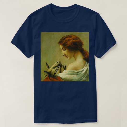 ゴシック様式の母子 Tシャツ (デザイン正面)