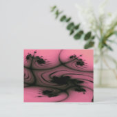 ゴシック様式の渦巻き葉書 ポストカード (スタンド正面)