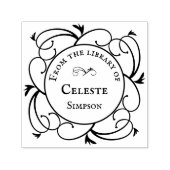 ゴシック様式の渦 |のライブラリからパーソナライズされた セルフインキングスタンプ (デザイン)