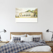 ゴシック様式の温室, 1832 キャンバスプリント (インサイチュ (寝室))