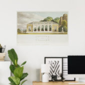 ゴシック様式の温室， 1832 ポスター (ホームオフィス)