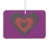 ゴシック様式の溶ける愛ハート空気清浄機 カーエアーフレッシュナー (正面)