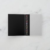 ゴシック様式の照明サンキューカード サンキューカード (内部)