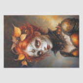 ゴシック様式の秋の切り離し女王 薄葉紙 (正面)