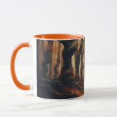 ゴシック様式の秋の森 マグカップ (左)