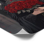 ゴシック様式の空想ダークイブ ポスター (角)