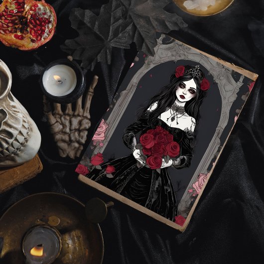 ゴシック様式の空想ダークブライド ポスター