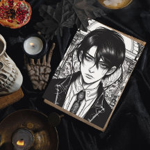 ゴシック様式の空想ダークプリンス