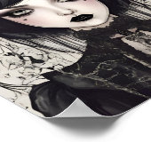 ゴシック様式の空想妖精 ポスター (角)