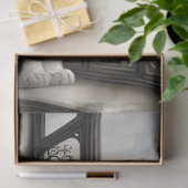 ゴシック様式の窓ホワイトタイガーの切り離 薄葉紙 (ギフト)