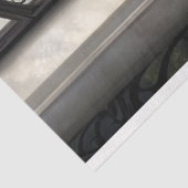 ゴシック様式の窓ホワイトタイガーの切り離 薄葉紙 (詳細)