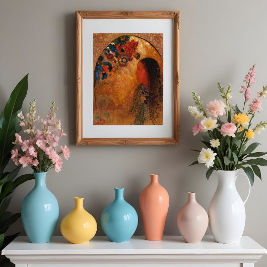 ゴシック様式の窓、オリヨン・レドン ポスター