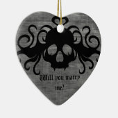 ゴシック様式の結婚提案 セラミックオーナメント (右)