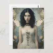 ゴシック様式の美女 ポストカード (正面/裏面)