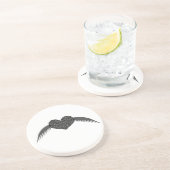 ゴシック様式の翼のある愛ハートコースター コースター (側面)