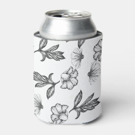 ゴシック様式の花の入れ墨ベビーシャワー 缶クーラー