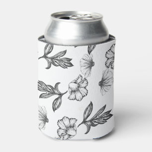 ゴシック様式の花の入れ墨ベビーシャワー 缶クーラー